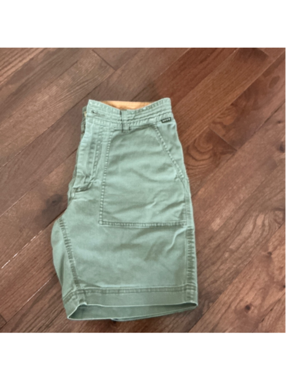 Men's Howler Bros Dark Green Flat Front Shorts Waist 30 - Picture 5 of 5